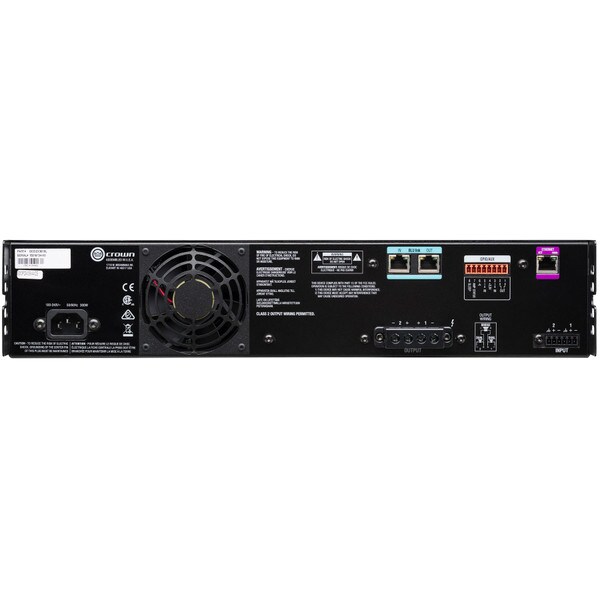 Main product image for Crown CDi2x300BL DriveCore 2 x 300W Install Power Amplifier with BLU link 70V / 100V / 4 Ohm245-5141